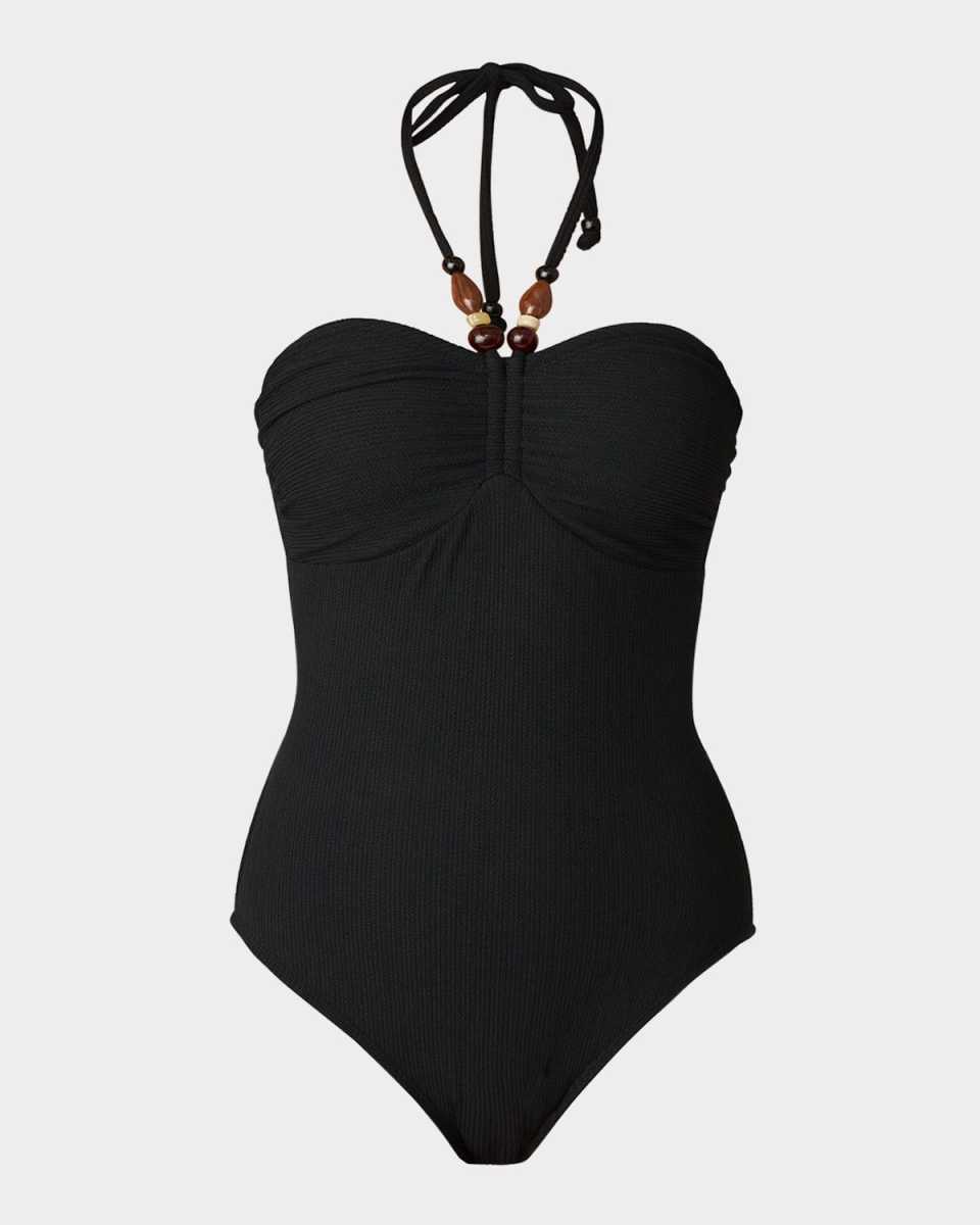 Cinched One-Piece Swimsuit